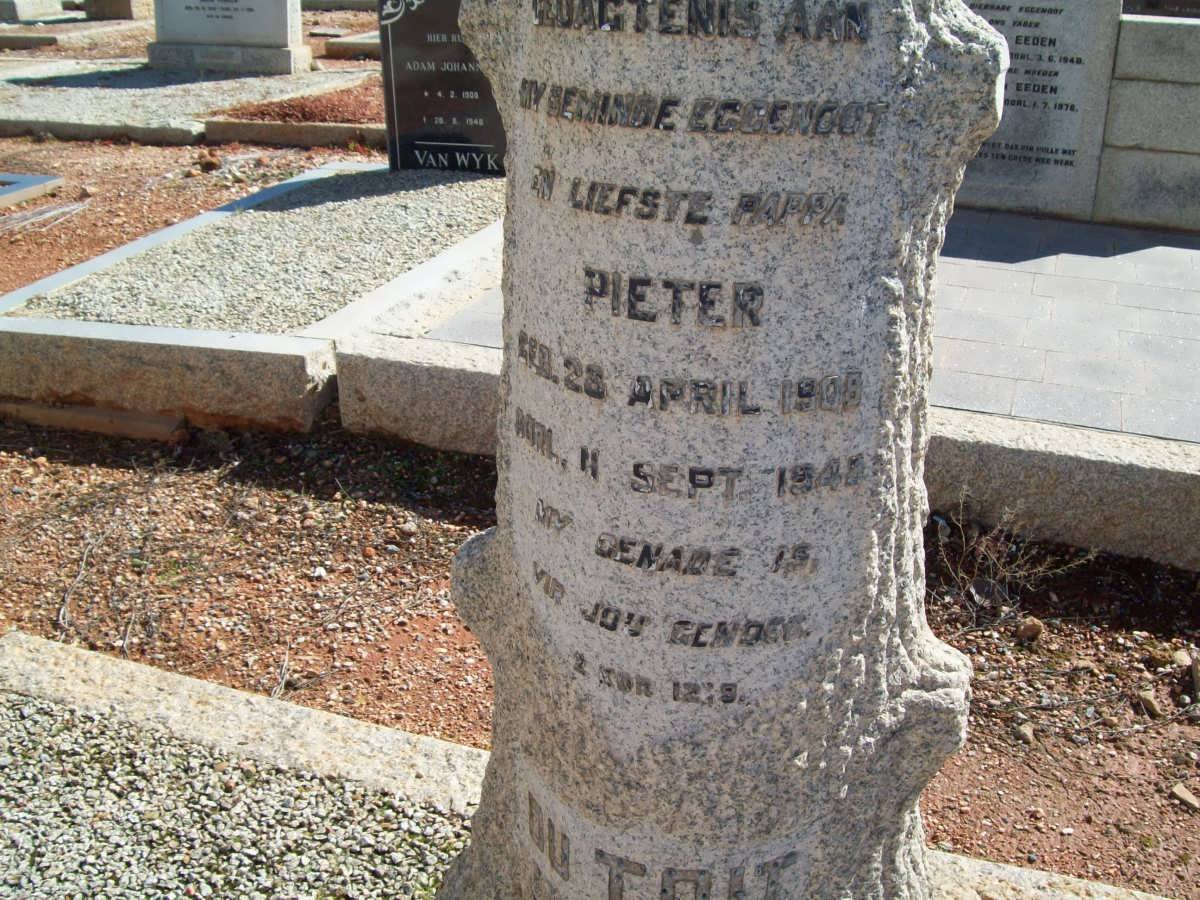 TOIT Pieter, du 1908-1948