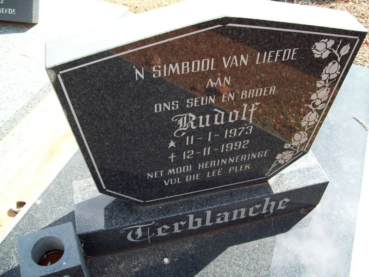 TERBLANCHE Rudolf 1973-1992