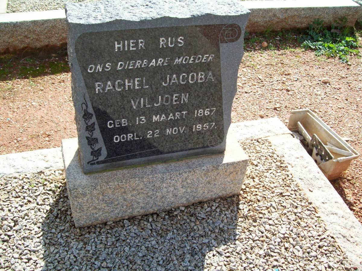 VILJOEN Rachel Jacoba 1867-1957