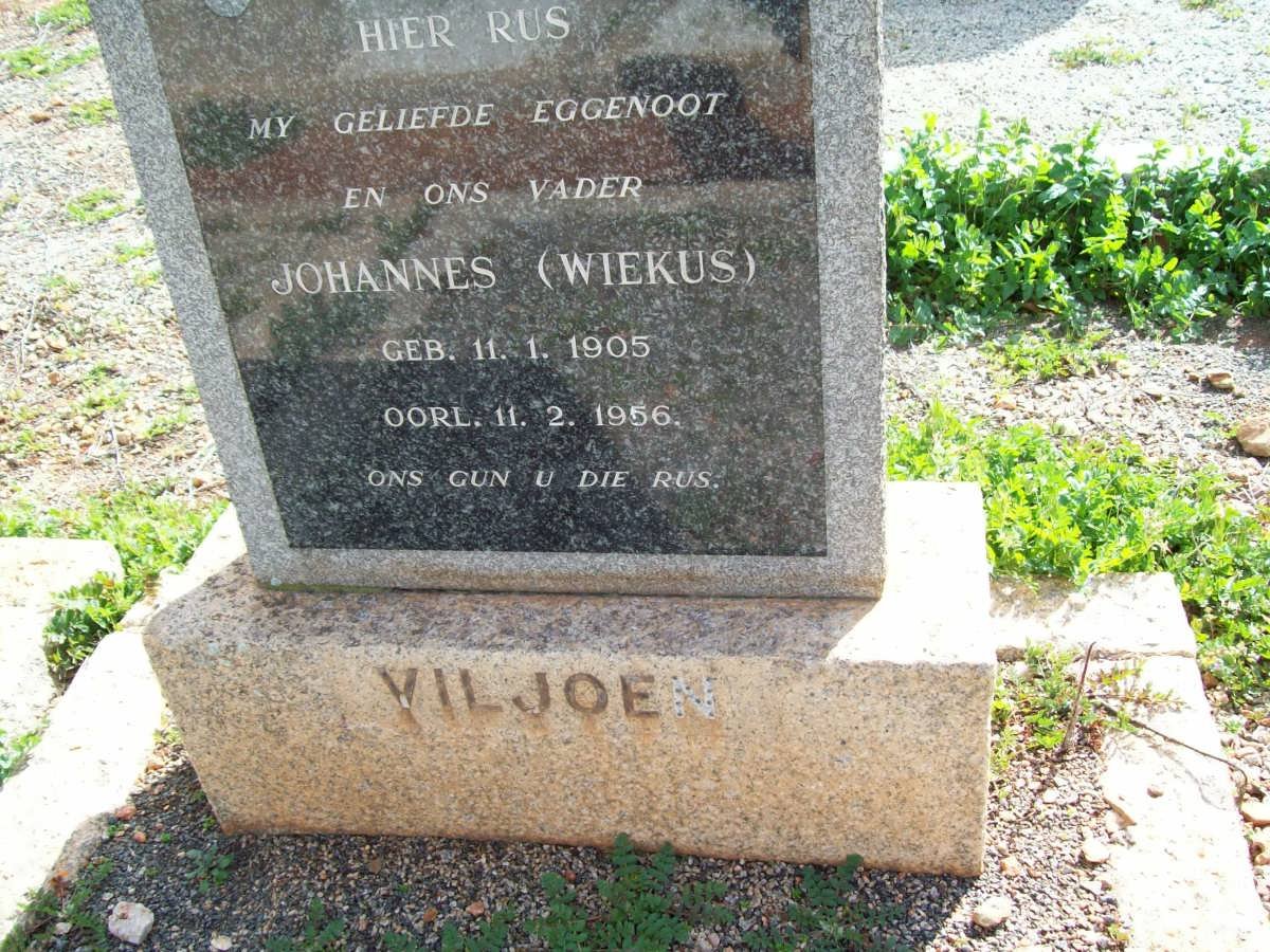 VILJOEN Johannes 1905-1956