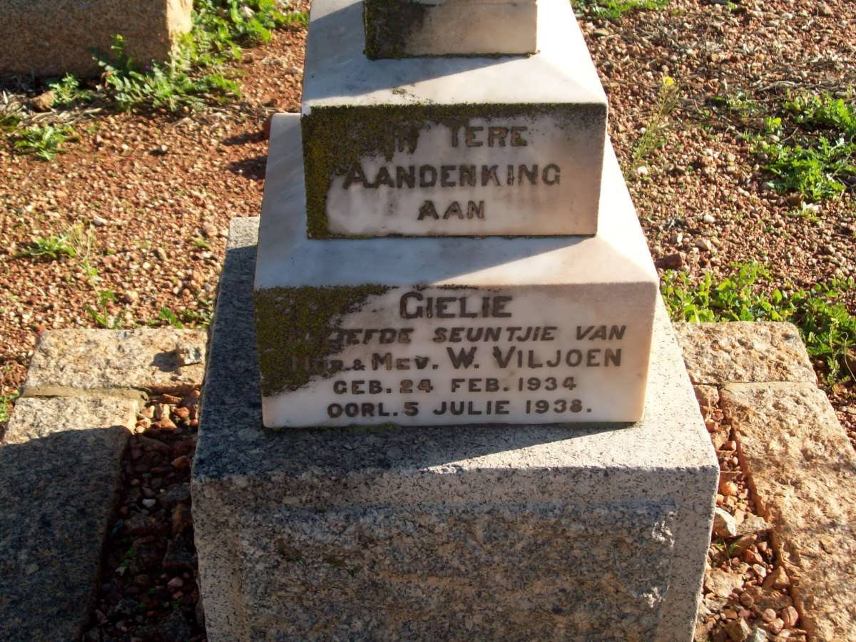 VILJOEN Gielie 1924-1938