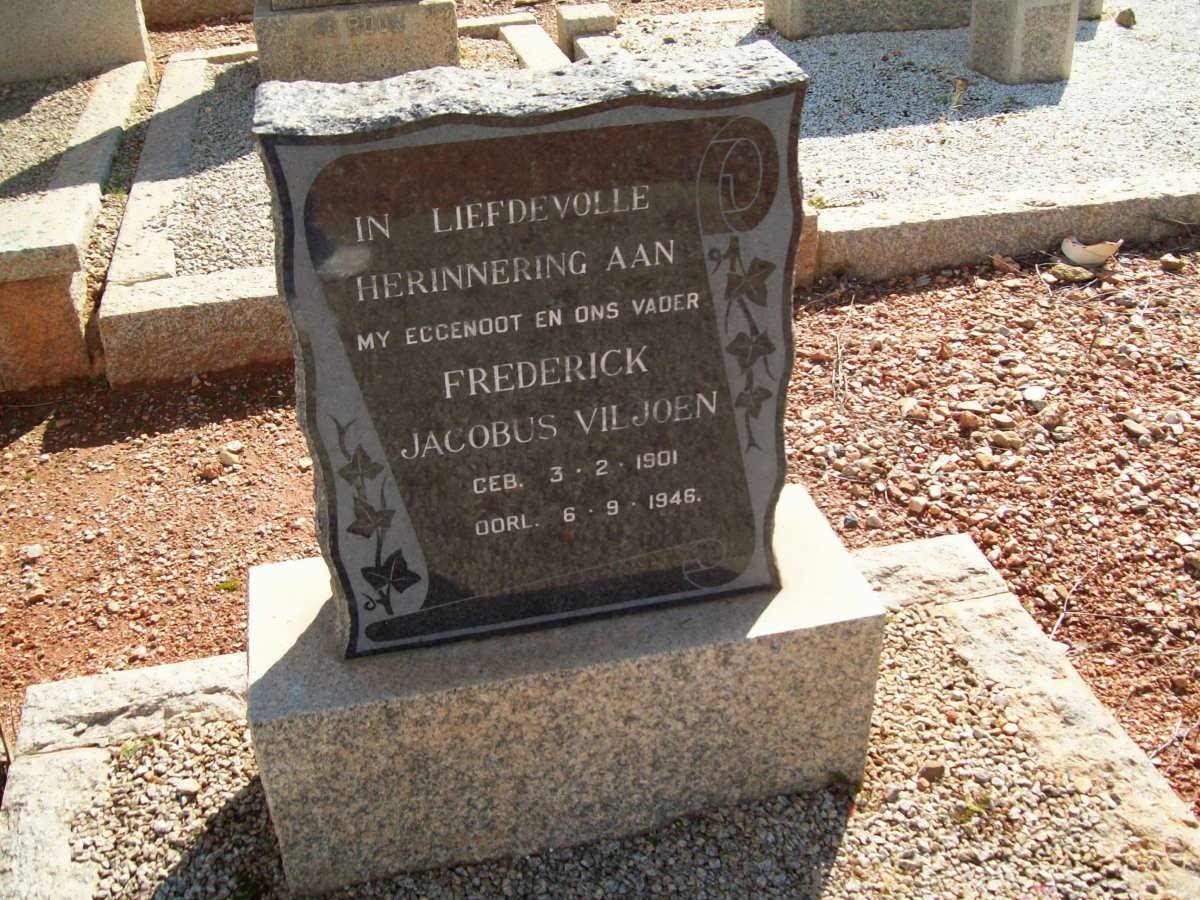 VILJOEN Frederick Jacobus 1901-1946