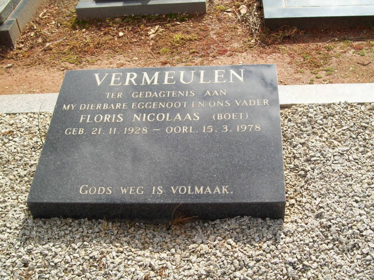 VERMEULEN Floris Nicolaas 1928-1978