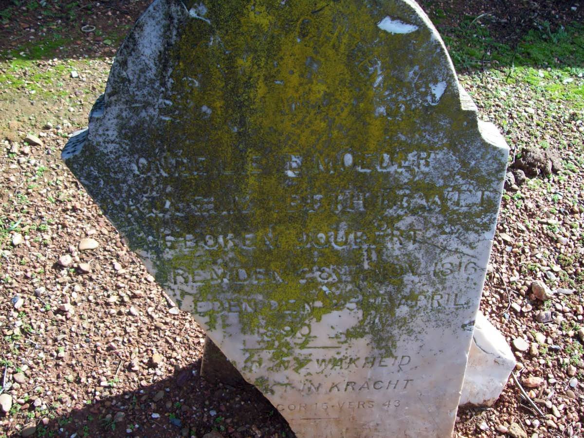 WET Elizabeth, de nee JOUBERT 1816-1890