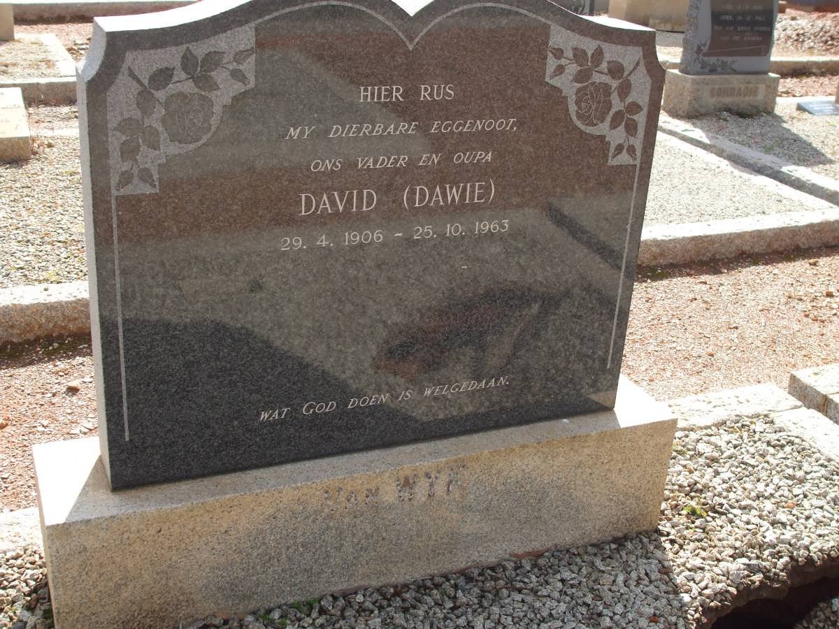 WYK David, van 1906-1963