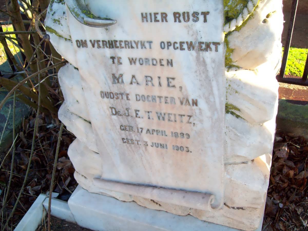 WEITZ Marie 1889-1903