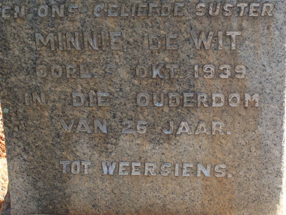 WIT Minnie, de -1939
