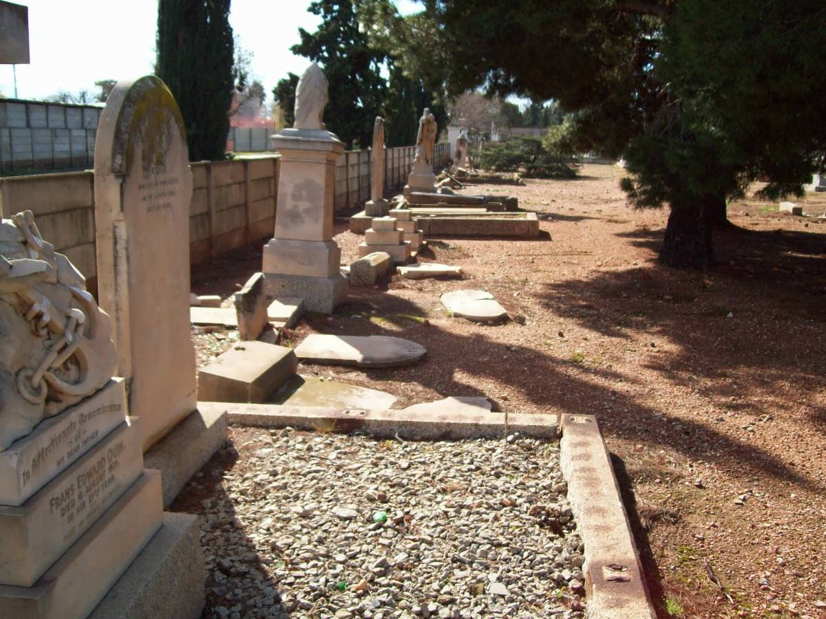 4. More old graves destroyed