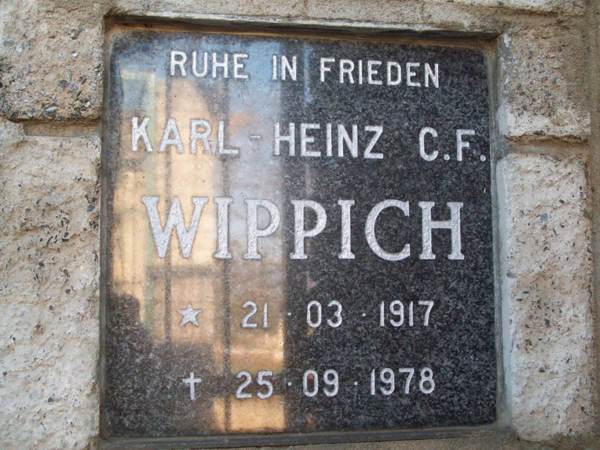 WIPPICH Karl Jeinz C.F. 1917-1978