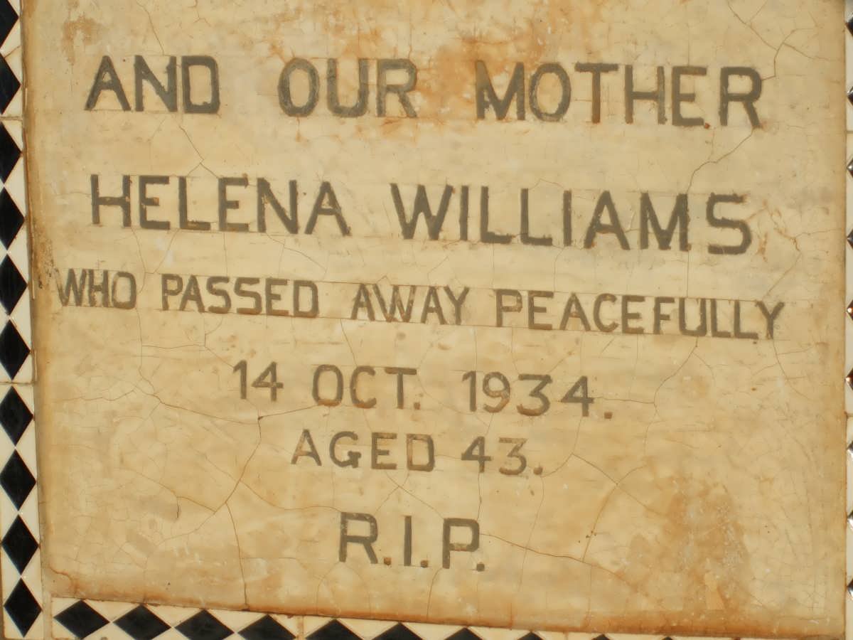 WILLIAMS Helena -1934