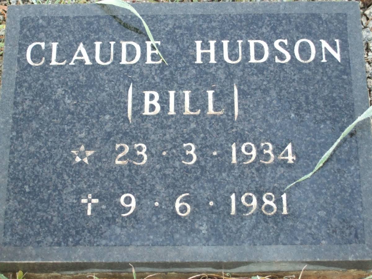 HUDSON Claude 1934-1981