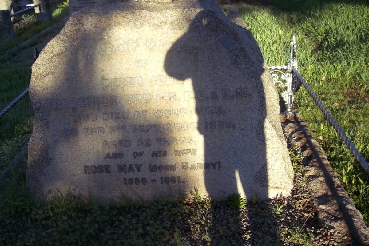 TRUTER Peter John Frederick -1922 &amp; Rose May BARRY 1880-1961