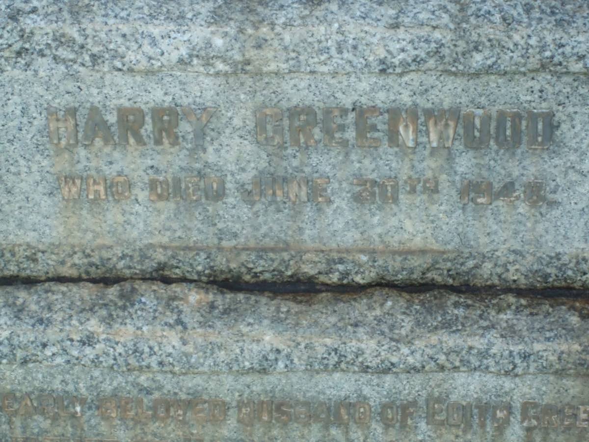 GREENWOOD Harry -1948