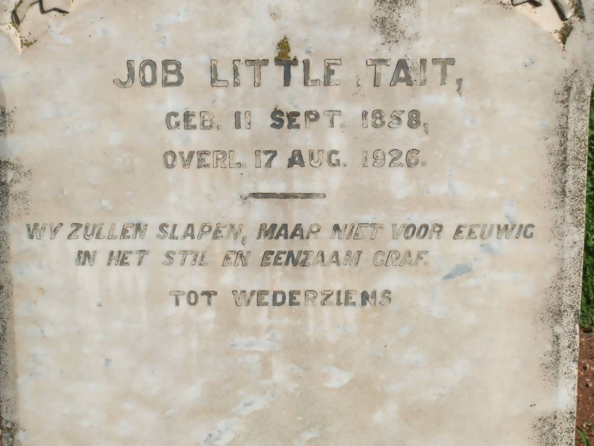 TAIT Job Little 1858-1926