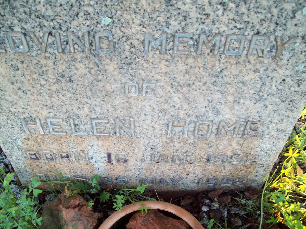 HOME Helen 1952-1952