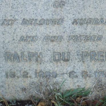 PREEZ Ralph, du 1899-1964