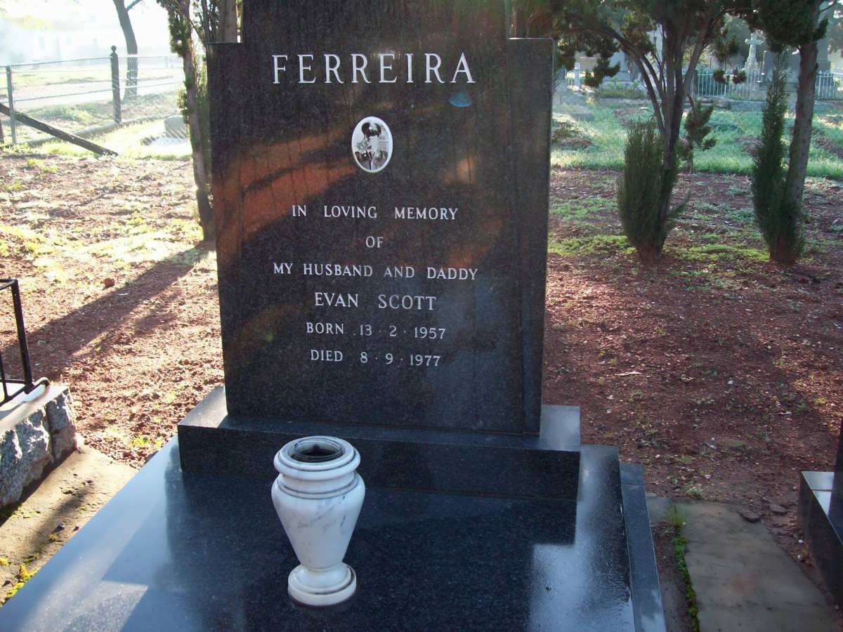 FERREIRA Evan Scott 1957-1977