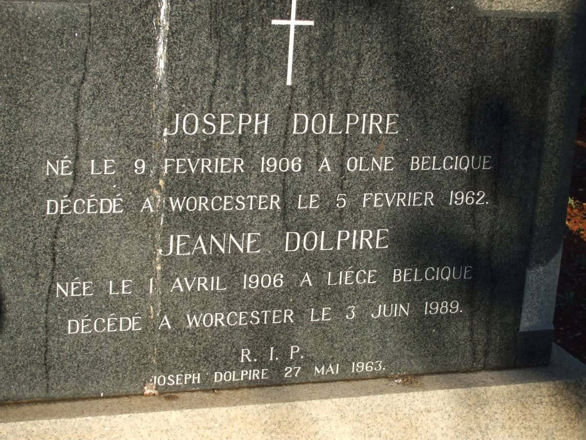 DOLPIRE Joseph 1906-1962 &amp; Jeanne 1906-1989 :: DOLPIRE Joseph -1963