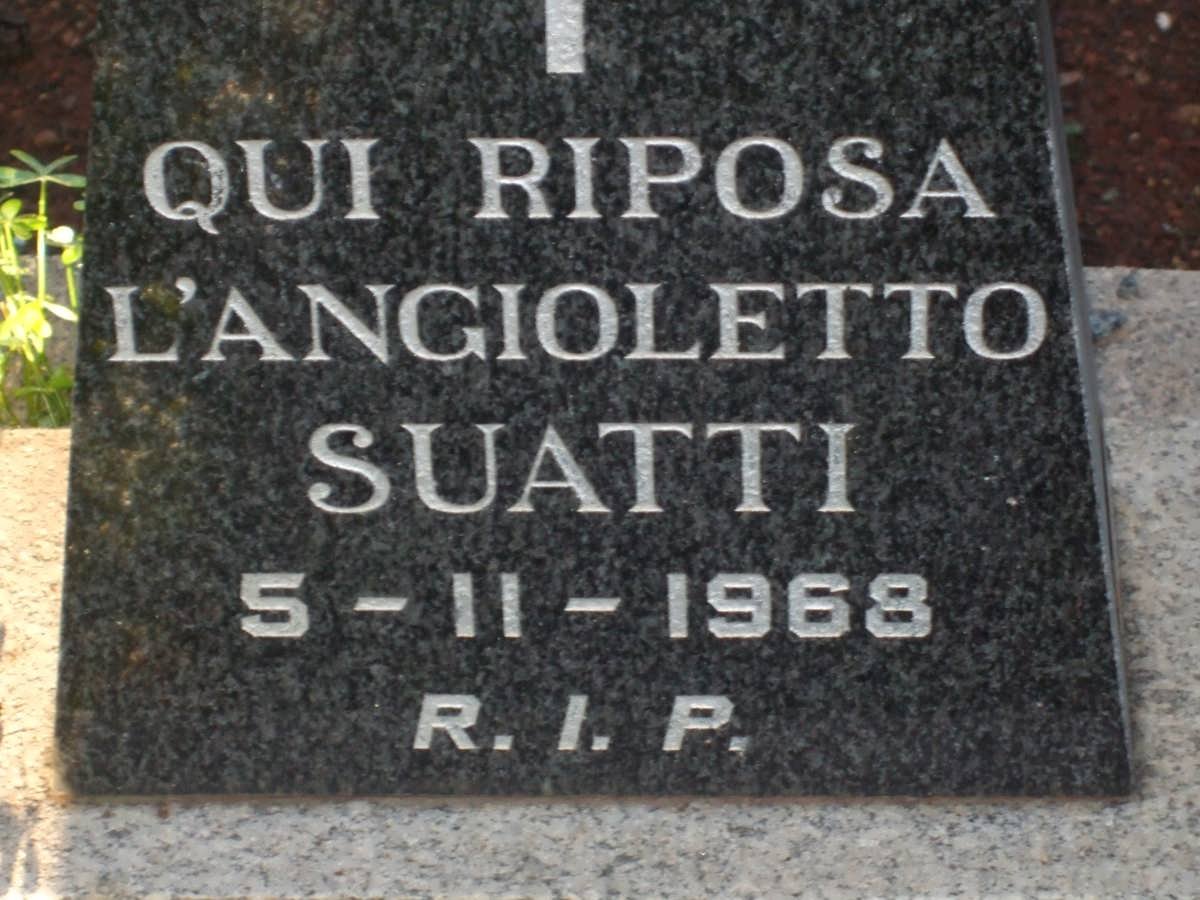 SUATTI Angioletto - 1968