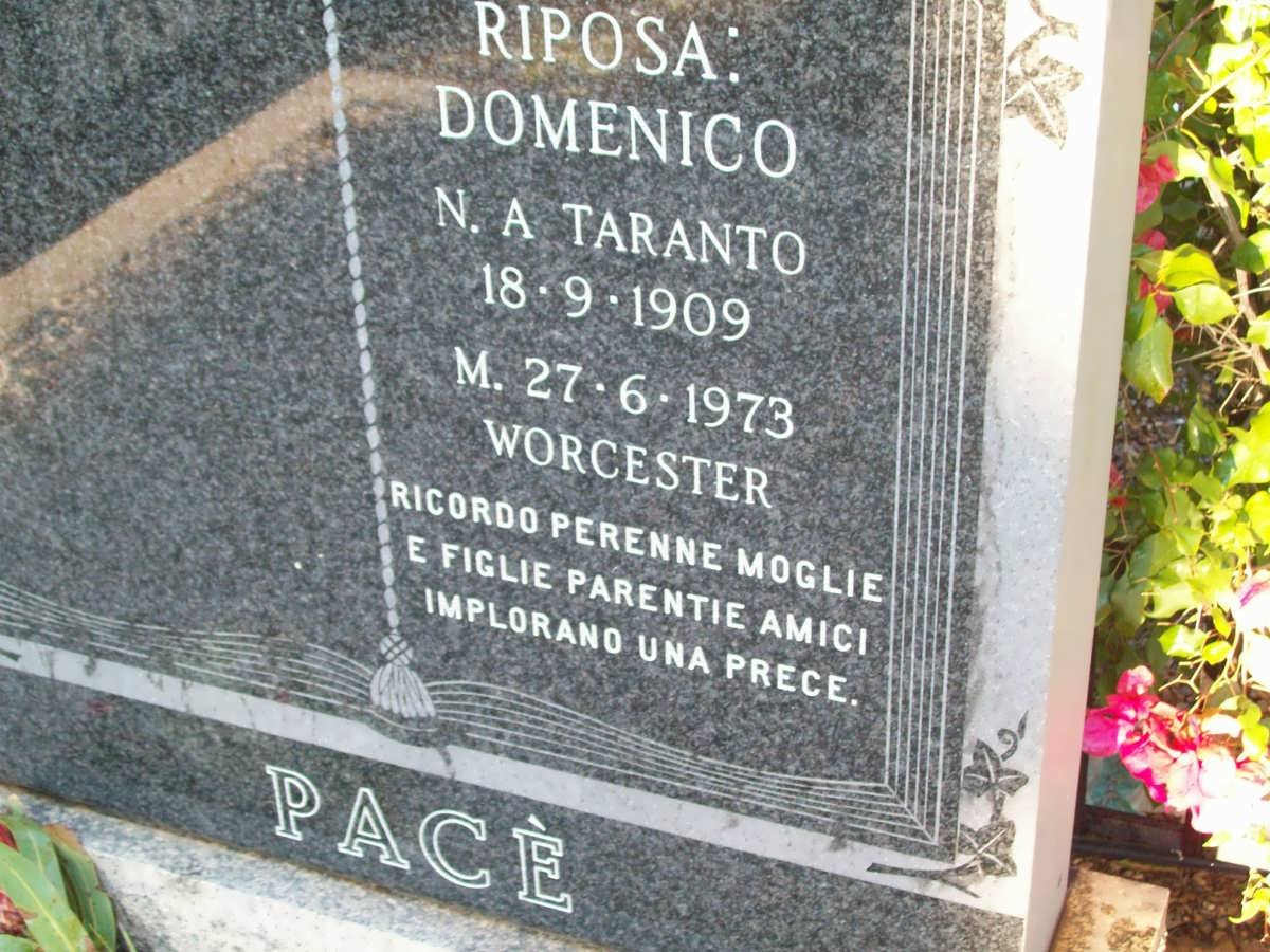 PACE Domenico 1909-1973