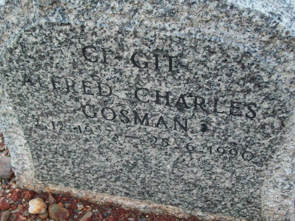 GOSMAN Alfred Charles 1927-1990