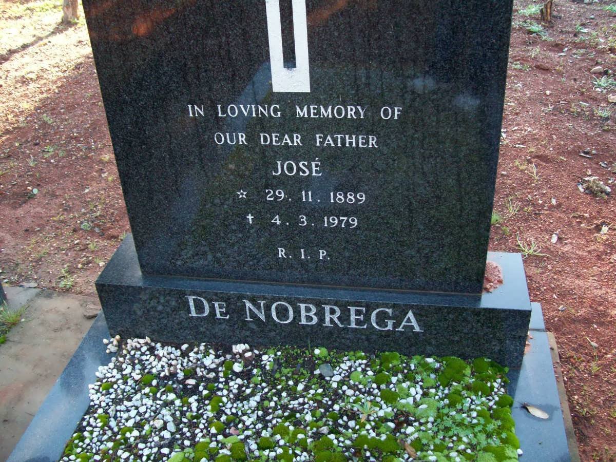 NOBREGA José, de 1889-1979
