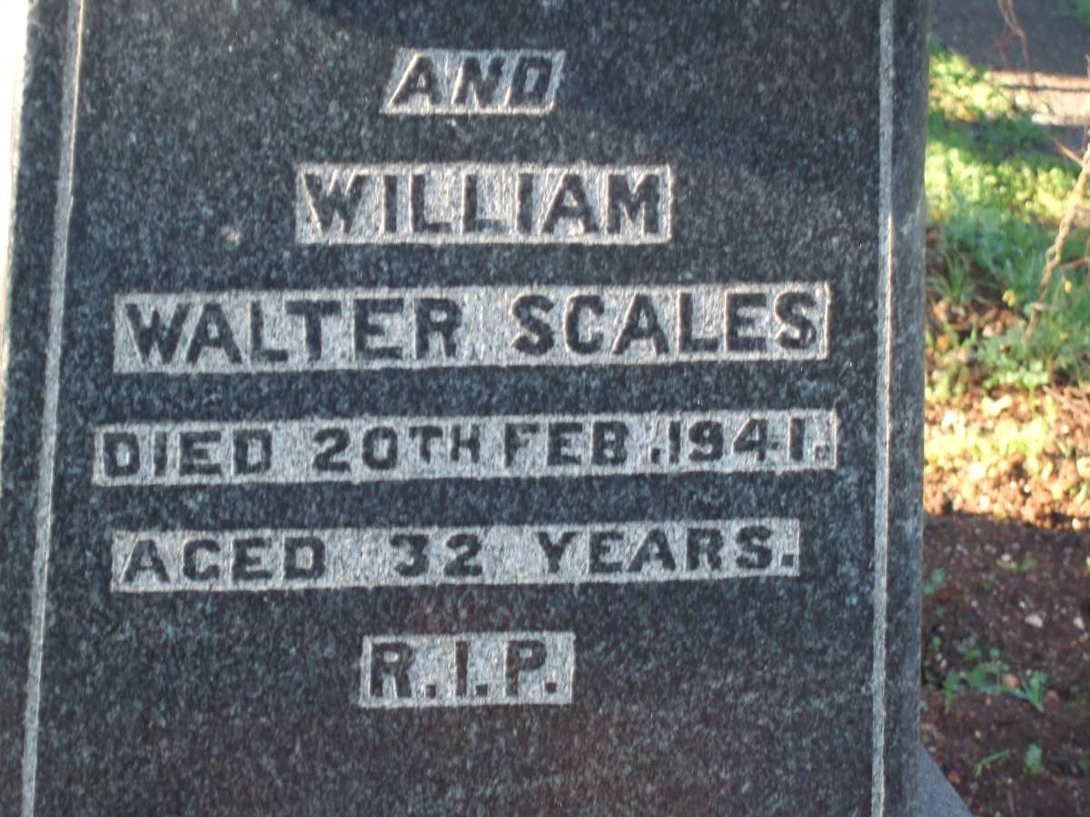 SCALES William Walter -1941