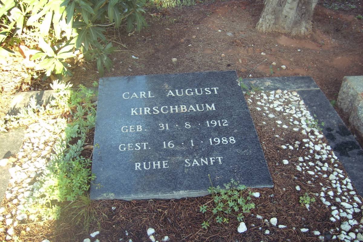 KIRSCHBAUM Carl August 1912-1988