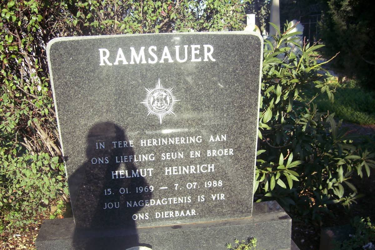 RAMSAUER Helmut Heinrich 1969-1988
