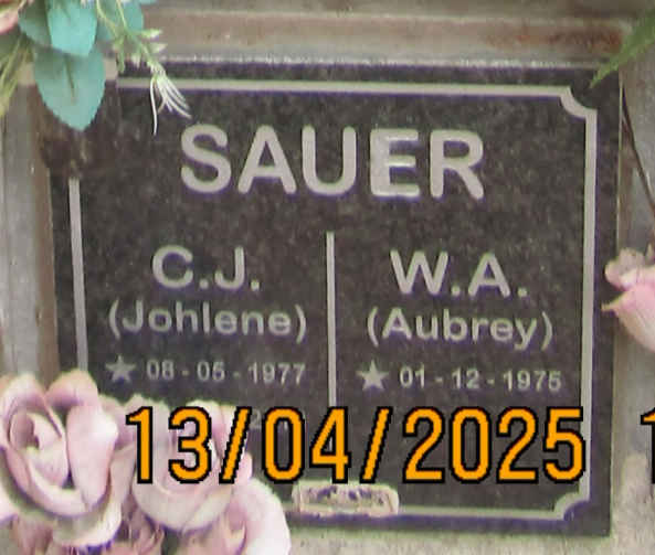 SAUER W.A. 1975- & C.J. 1977-
