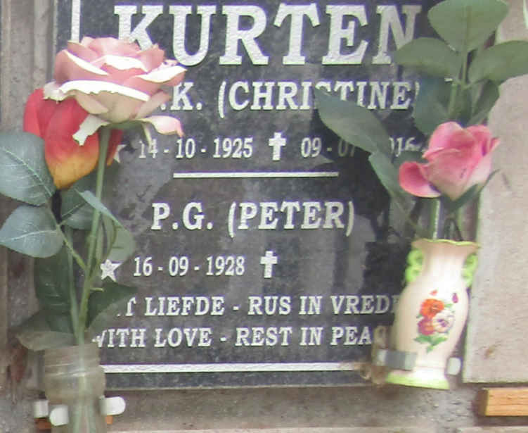 KURTEN ?.K. 1925-2016 & P.G. 1928-