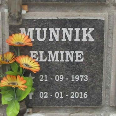 MUNNIK Elmine 1973-2016