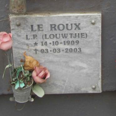 ROUX L.P., le 1909-2003