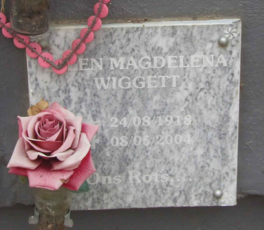 WIGGETT Ellen Magdalena 1918-2004