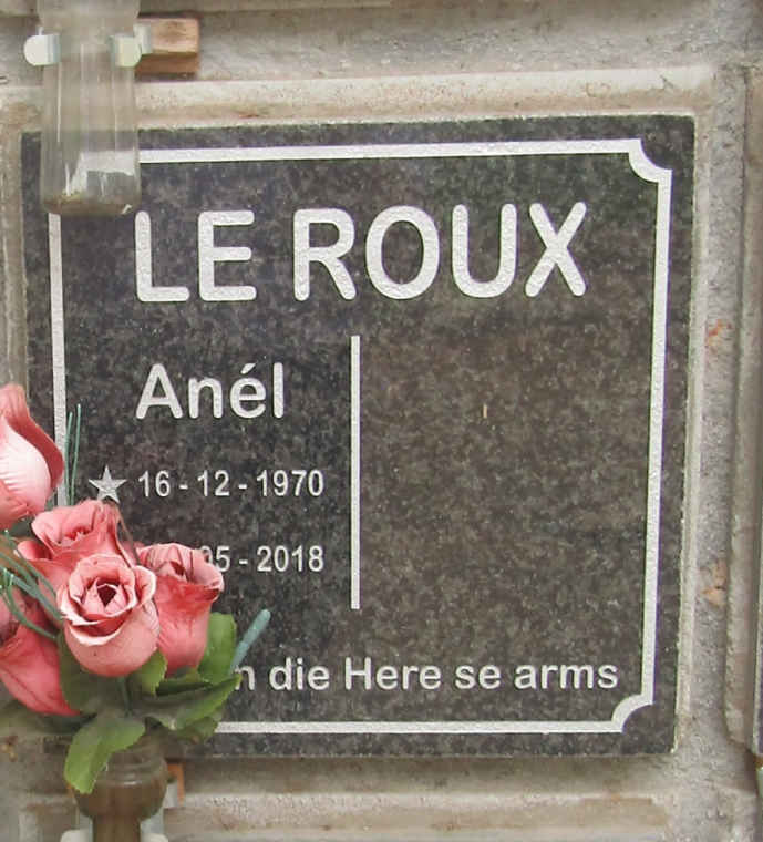 ROUX Anel, le 1970-2018 