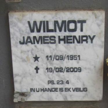WILMOT James Henry 1951-2009