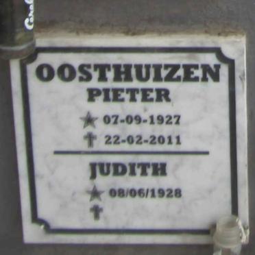 OOSTHUIZEN Pieter 1927-2011 & Judith 1928-