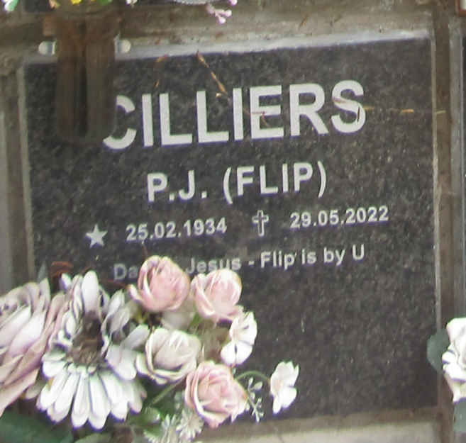 CILLIERS P.J. 1934-2022