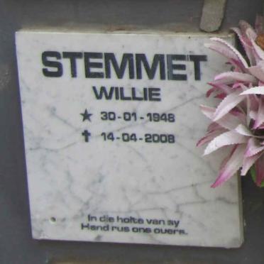 STEMMET Willie 1948-2008
