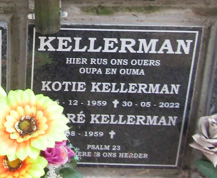 KELLERMAN ?re 1959- & Kotie 1959-2022
