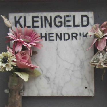 KLEINGELD Hendrik 