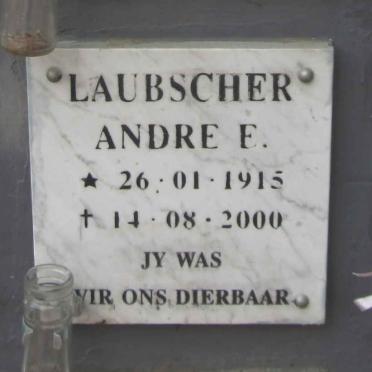 LAUBSHER Andre E. 1915-2000