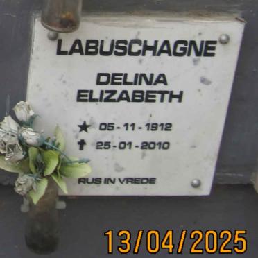 LABUSCHAGNE Delina Elizabeth 1912-2010