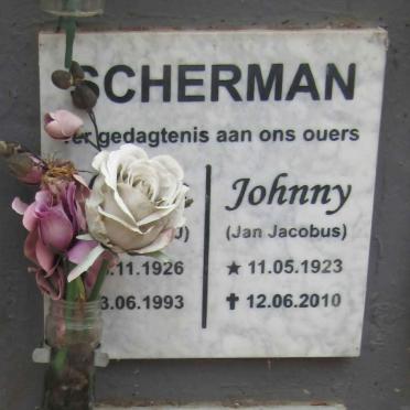 SCHERMAN Jan Jacobus 1923-2010 & ? 1926-1993