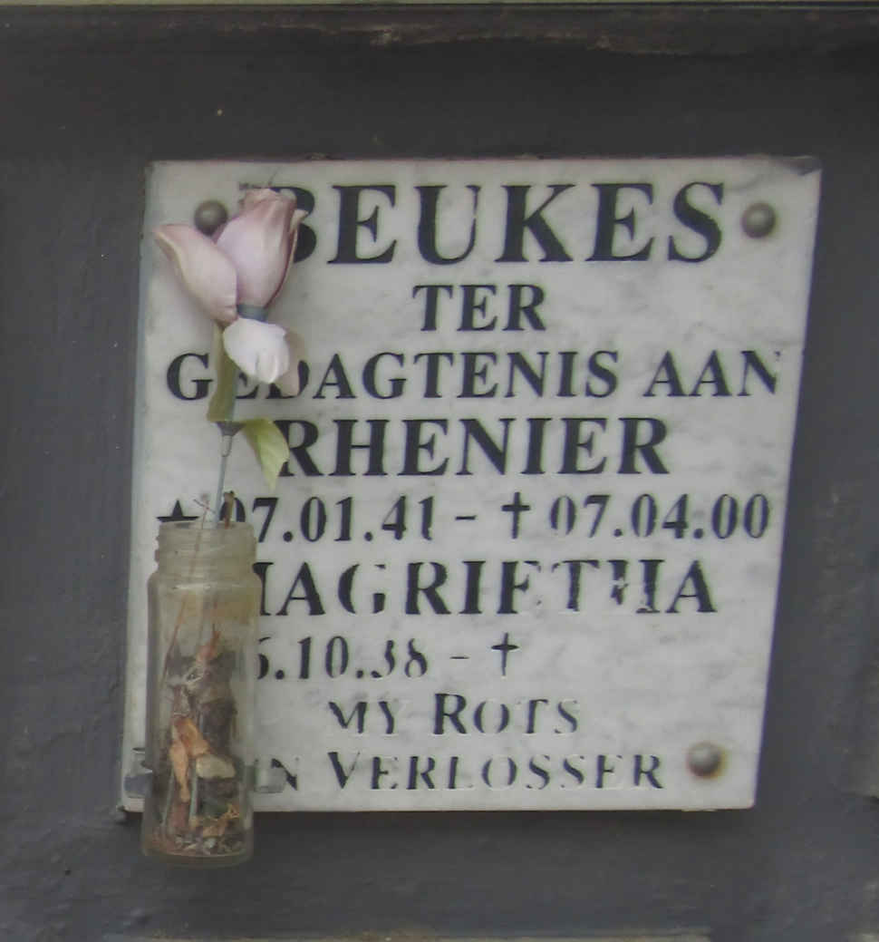 BEUKES Rhenier 1941-2000 & Magrietha 1938-