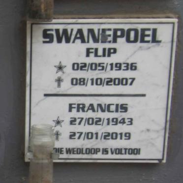 SWANEPOEL Flip 1936-2007 & Francis 1943-2019