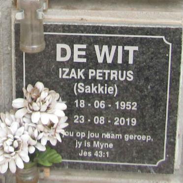 WIT Izak Petrus, de 1952-2019