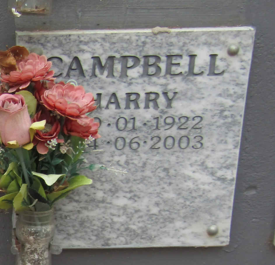 CAMPBELL Harry 1922-2003