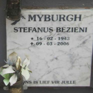 MYBURGH Stefanus Bezieni 1943-2006