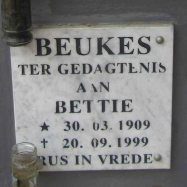 BEUKES Bettie 1909-1999